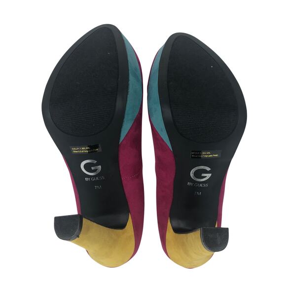 G by Guess Multicolored Platform Pumps - Size 7 - Women - Picture 10 of 13